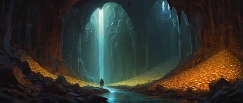 ice cave,lava cave,sea caves,cave,blue cave,cave on the water,sea cave,pit cave,glacier cave,blue caves,chasm,lava tube,underground lake,the blue caves,ravine,cave tour,narrows,hollow way,canyon,fantasy landscape,Conceptual Art,Fantasy,Fantasy 18