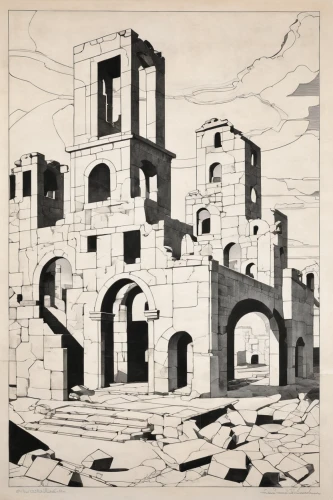 ruins,ruin,the ruins of the,the ruins of the palace,castle ruins,ruined castle,ghost castle,peter-pavel's fortress,building rubble,destroyed city,rubble,gunkanjima,ancient buildings,rome 2,cool woodblock images,hashima,citadel,help great bath ruins,pompeii,castles,Art,Artistic Painting,Artistic Painting 44