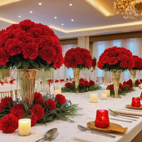 table arrangement,red carnations,carnations arrangement,table decoration,table decorations,wedding decoration,table setting,red carnation,rose arrangement,tablescape,red roses,floral decorations,flower arrangement,carnations,red chrysanthemum,centerpiece,crown carnation,wedding flowers,flower arrangement lying,floral arrangement,Illustration,Paper based,Paper Based 16