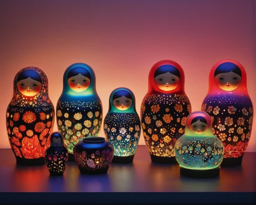 matryoshka doll,russian dolls,matryoshka,matrioshka,nesting dolls,russian doll,perfume bottles,islamic lamps,babushka doll,morocco lanterns,nesting doll,kokeshi doll,fairy lanterns,lanterns,angel lanterns,christmas crib figures,scandia gnomes,wooden figures,decorative squashes,salt and pepper shakers,Illustration,Abstract Fantasy,Abstract Fantasy 20