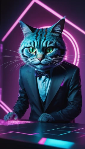 cat vector,twitch icon,night administrator,cyber,kasperle,twitch logo,cat,laser,cyberpunk,neon human resources,the cat,cat on a blue background,spy,schrödinger's cat,portrait background,cyber crime,cat image,businessman,vector illustration,lasers,Photography,Fashion Photography,Fashion Photography 06