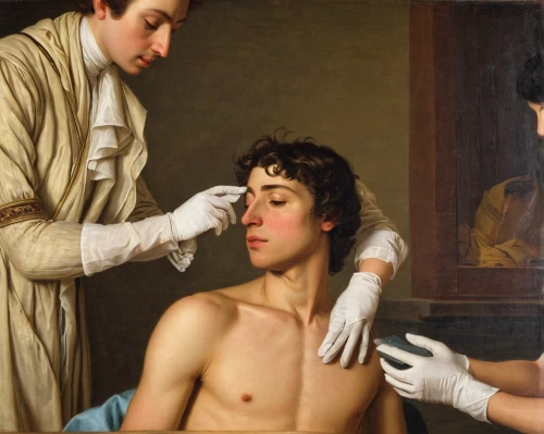 bougereau,barberini,the scalpel,physician,dermatology,covid doctor,tromsurgery,dermatologist,narcissus of the poets,medical icon,medical procedure,intubation,amputation,appointment,examination,medical staff,laryngectomy,coda alla vaccinara,operating theater,cardiopulmonary resuscitation,Art,Classical Oil Painting,Classical Oil Painting 33