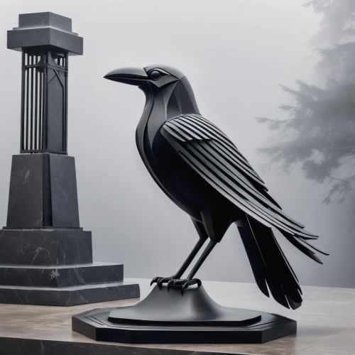 raven sculpture,3d crow,corvidae,corvus,raven bird,raven rook,calling raven,corvid,crows bird,murder of crows,king of the ravens,crows,ravens,black crow,carrion crow,black raven,corvus corax,raven,crow,raven's feather,Illustration,Vector,Vector 18