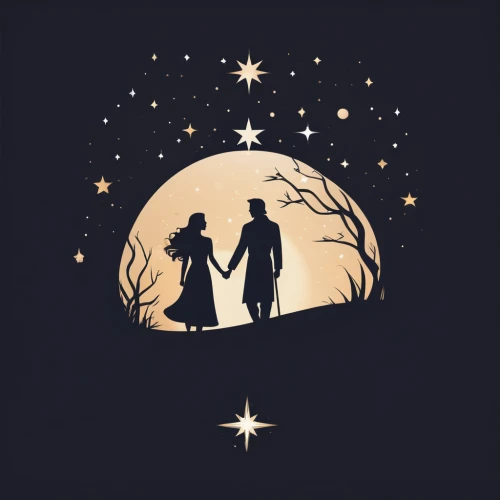 vintage couple silhouette,the moon and the stars,children's fairy tale,couple silhouette,fairy tale icons,moon and star background,ballroom dance silhouette,fairy tales,a fairy tale,silhouette art,fairy tale,halloween silhouettes,valentine clip art,fairies aloft,the night of kupala,fairytales,vintage boy and girl,children's background,fairytale characters,fairytale,Unique,Design,Logo Design