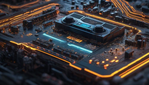 motherboard,circuit board,circuitry,tilt shift,cinema 4d,graphic card,microchips,microchip,processor,mother board,3d render,computer chip,integrated circuit,3d rendering,computer chips,micro,transistors,render,electronic market,3d rendered,Photography,General,Sci-Fi