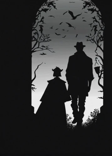 cowboy silhouettes,halloween silhouettes,silhouette art,halloween poster,man silhouette,couple silhouette,vintage couple silhouette,map silhouette,silhouettes,the silhouette,halloween background,silhouette,crow in silhouette,silhouette of man,art silhouette,silhouetted,pilgrim,animal silhouettes,halloween wallpaper,pilgrims,Illustration,Black and White,Black and White 31