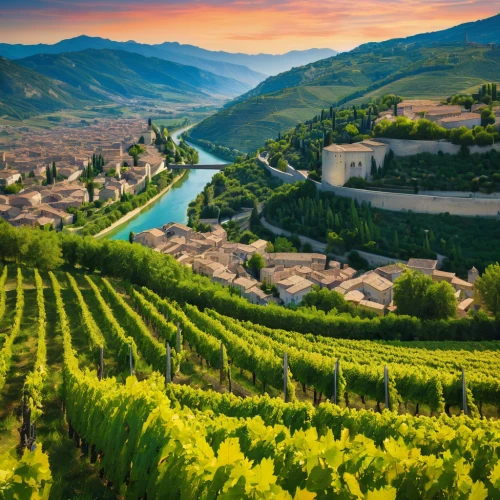 high rhône valley,rhone,vineyards,wine region,douro valley,south tyrol,south france,southern wine route,piemonte,grand bleu de gascogne,vineyard,mosel,lavaux,castle vineyard,veneto,douro,south of france,wachau,wine country,viticulture,Conceptual Art,Daily,Daily 01