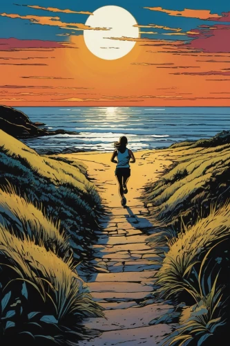 sand road,travel poster,cover,sea beach-marigold,the road to the sea,girl on the dune,dune 45,coast sunset,footprints in the sand,sunset,man at the sea,high-dune,eventide,the pied piper of hamelin,sand coast,the wanderer,a collection of short stories for children,beach landscape,walk on the beach,cool woodblock images,Illustration,Black and White,Black and White 10