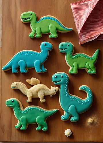 decorated cookies,royal icing cookies,dinosaurs,cookie decorating,game pieces,cookie cutters,holiday cookies,cutout cookie,scale lizards,party pastries,christmas cookies,dinosaruio,trex,royal icing,paleontology,cut out biscuit,hoarfrosting,dino,dinosaur line,clay figures,Illustration,Realistic Fantasy,Realistic Fantasy 11