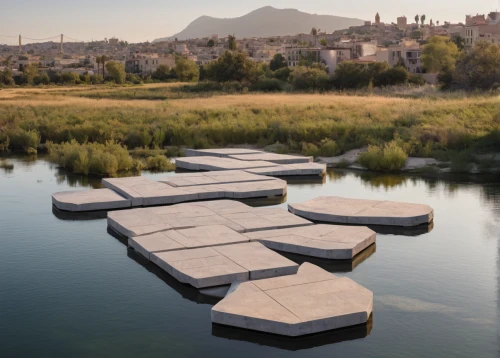 cube stilt houses,celsus library,concrete blocks,moveable bridge,concrete slabs,floating islands,floating huts,infinity swimming pool,floating island,archidaily,artificial islands,floating stage,corten steel,water cube,sculpture park,wastewater treatment,artificial island,qasr azraq,solar cell base,reflecting pool,Photography,Documentary Photography,Documentary Photography 35