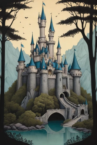 fairy tale castle,disney castle,fairytale castle,sleeping beauty castle,cinderella's castle,disneyland park,water castle,castles,the disneyland resort,cinderella castle,fairy tale,fairy tale icons,castel,fairytale,fantasy world,children's fairy tale,fairy tales,a fairy tale,shanghai disney,tokyo disneyland,Illustration,Abstract Fantasy,Abstract Fantasy 05