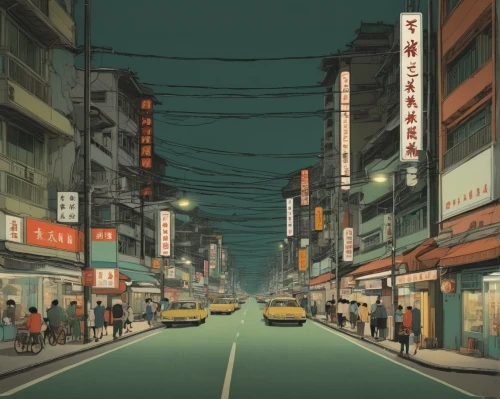 tokyo,shinjuku,tokyo city,tokyo ¡¡,kyoto,osaka,japan,kowloon city,asakusa,busan night scene,seoul,taipei,kowloon,japan landscape,izakaya,shibuya,ginza,shirakami-sanchi,japanese waves,japanese background,Illustration,Japanese style,Japanese Style 08