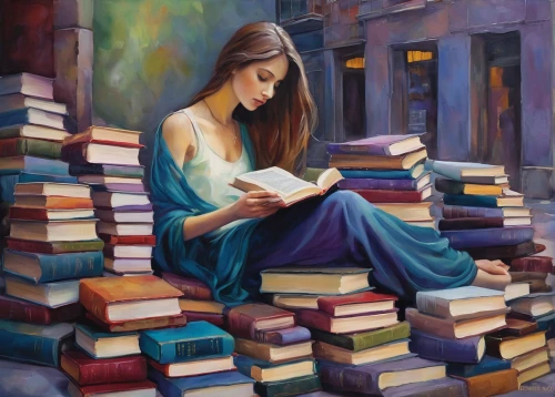 girl studying,bookworm,women's novels,books,little girl reading,scholar,child with a book,reading,readers,book wall,writing-book,open book,read a book,novels,author,coffee and books,the girl studies press,librarian,bookstore,reader,Illustration,Realistic Fantasy,Realistic Fantasy 30