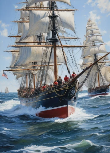 full-rigged ship,sloop-of-war,east indiaman,three masted sailing ship,sea sailing ship,three masted,galleon ship,sail ship,naval battle,mayflower,training ship,steam frigate,tallship,baltimore clipper,sailing ships,barquentine,galleon,sailing ship,united states coast guard cutter,inflation of sail,Conceptual Art,Oil color,Oil Color 05