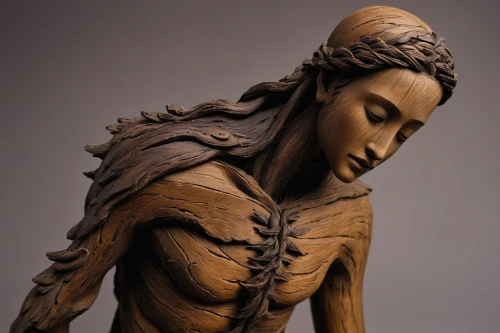 wood carving,carved wood,wooden figure,wood art,woman sculpture,wood angels,raven sculpture,bronze sculpture,decorative figure,carved,made of wood,praying woman,wooden mannequin,mother earth statue,jesus in the arms of mary,tears bronze,wooden doll,wooden figures,woman praying,sculpt,Photography,Artistic Photography,Artistic Photography 13