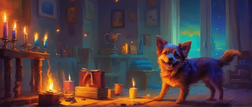 candle,burning candle,candlelight,candlemaker,candle wick,candles,laika,dog illustration,candlelights,candle light,fantasy portrait,a candle,digital painting,burning candles,campfire,offerings,lantern,second candle,advent candle,fantasy picture,Conceptual Art,Sci-Fi,Sci-Fi 22