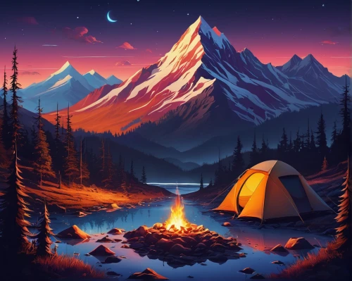 campsite,campfire,campfires,campground,camping,camping tents,tent camping,camping car,camping tipi,campire,autumn camper,camp fire,camping equipment,tents,tourist camp,campers,tent,camping gear,camper,tent camp,Conceptual Art,Fantasy,Fantasy 21