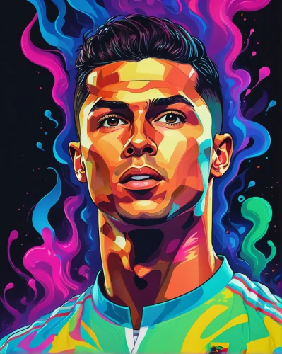 ronaldo,cristiano,vector illustration,vector art,vector graphic,rainbow background,wpap,edit icon,hd wallpaper,costa,power icon,the portuguese,vector design,the leader,60's icon,portrait background,color background,vector image,footballer,leo,Conceptual Art,Sci-Fi,Sci-Fi 12