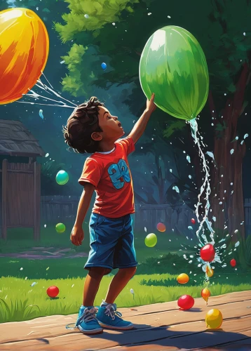 water balloons,inflates soap bubbles,colorful balloons,water balloon,little girl with balloons,balloon,red balloon,kids illustration,balloon with string,soap bubbles,giant soap bubble,soap bubble,bubble blower,rainbow color balloons,ballon,green balloons,water bomb,children's background,world digital painting,red balloons,Illustration,Realistic Fantasy,Realistic Fantasy 25