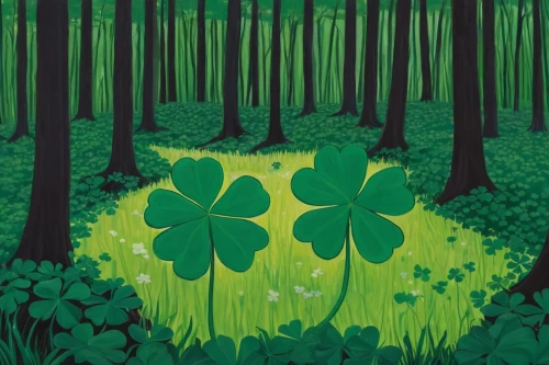 clovers,patrol,forest clover,wood sorrel family,clover leaves,wood sorrel,forest floor,five-leaf clover,wood-sorrel,shamrocks,green forest,lucky clover,aaa,shamrock,three leaf clover,four-leaf clover,medium clover,four leaf clover,shamrock balloon,4-leaf clover,Conceptual Art,Oil color,Oil Color 13