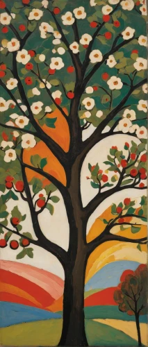 fruit tree,orange tree,apple trees,apple tree,persimmon tree,autumn tree,autumn trees,khokhloma painting,the japanese tree,tangerine tree,autumn landscape,peach tree,tree grove,fruit trees,fruit fields,apple orchard,seasonal tree,fall landscape,flourishing tree,cherry tree,Art,Artistic Painting,Artistic Painting 27