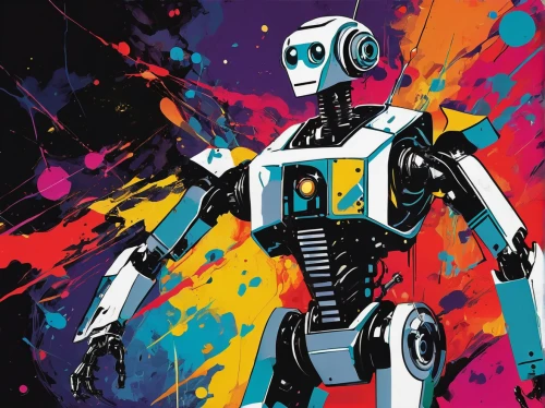 robotic,robotics,industrial robot,robots,robot,droid,robot icon,cybernetics,bot,minibot,chatbot,social bot,chat bot,robot combat,robot in space,humanoid,adobe illustrator,artificial intelligence,automation,bolt-004,Art,Artistic Painting,Artistic Painting 42