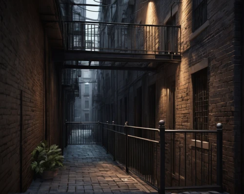 alleyway,old linden alley,alley,narrow street,blind alley,3d rendered,3d rendering,3d render,fire escape,rescue alley,render,walkway,an apartment,apartment house,alley cat,riad,medieval street,digital compositing,laneway,lovat lane,Conceptual Art,Daily,Daily 13