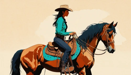 horsemanship,western riding,horseback,equestrian,cowboy silhouettes,equitation,warm-blooded mare,buckskin,endurance riding,rodeo,horse herder,riding lessons,reining,quarterhorse,cowboy,barrel racing,horseback riding,cowgirl,horse tack,reins,Illustration,Paper based,Paper Based 19