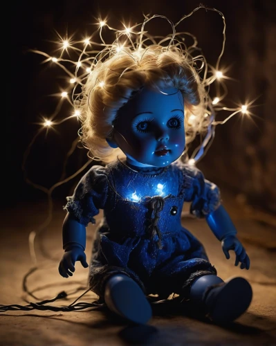 a voodoo doll,the voodoo doll,voodoo doll,drawing with light,string puppet,handmade doll,doll figure,collectible doll,3d teddy,killer doll,smurf figure,electro,artist doll,doll figures,blue enchantress,straw doll,blue lamp,voo doo doll,painter doll,light paint,Unique,3D,Toy