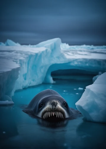 arctic penguin,seal hunting,glacier tongue,bearded seal,toothed whale,narwhal,baltic gray seal,arctic ocean,northern whale dolphin,antarctic,arctic,porpoise,killer whale,striped dolphin,cetacea,gray seal,baby whale,antartica,orca,antarctica,Photography,General,Cinematic