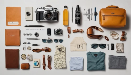 summer flat lay,flat lay,christmas flat lay,travel essentials,travel bag,leather suitcase,compartments,flatlay,carry-on bag,luggage and bags,suitcase,photographic equipment,hand luggage,hiking equipment,luggage set,leather goods,backpacker,suitcases,business bag,camping gear,Unique,Design,Knolling