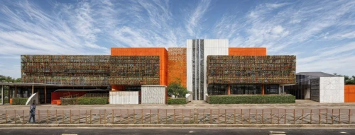 university library,public library,multistoreyed,music conservatory,usyd,house hevelius,school design,biotechnology research institute,athens art school,modern architecture,cubic house,shipping containers,dunes house,business school,library,chile house,regional parliament,corten steel,research institute,chancellery,Architecture,Industrial Building,African Tradition,West African Market