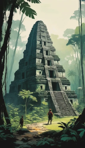 maya civilization,step pyramid,chichen itza,chichen-itza,ancient city,maya city,pyramid,ancient buildings,eastern pyramid,ancient civilization,pyramids,stone pyramid,the ancient world,ancient,ancient house,tower of babel,belize,concept art,ancient building,digital nomads,Art,Artistic Painting,Artistic Painting 24