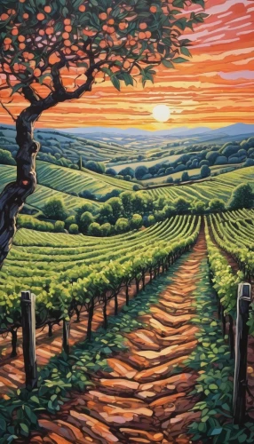 vineyards,vineyard,fruit fields,wine country,napa valley,farm landscape,castle vineyard,grape plantation,sonoma,napa,rural landscape,grape vines,grapevines,orchards,straw field,winery,oil painting on canvas,wine region,tuscan,wood and grapes,Illustration,Black and White,Black and White 15