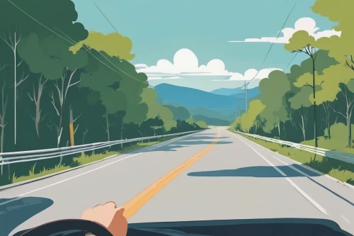 open road,mountain highway,mountain road,aaa,the road,mountain pass,alpine drive,car drawing,long road,roadtrip,winding roads,carretera austral,road trip,aa,roads,alpine route,road,travel poster,background vector,steep mountain pass,Illustration,Japanese style,Japanese Style 06