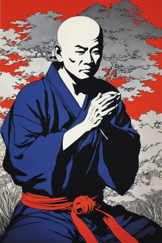 sōjutsu,cool woodblock images,aikido,zen master,woodblock prints,shorinji kempo,daitō-ryū aiki-jūjutsu,zen,kenjutsu,iaijutsu,battōjutsu,samurai,kajukenbo,nurungji,tea zen,sambo (martial art),judo,jujutsu,kanji,jujitsu,Art,Artistic Painting,Artistic Painting 22