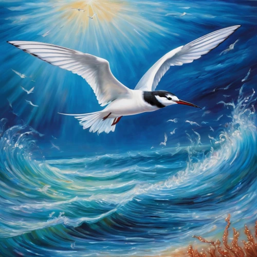 fairy tern,dove of peace,sandwich tern,tern bird,flying tern,tern flying,holy spirit,silver tern,crested terns,royal tern,forster s tern,river tern,flying common tern,tern,sea swallow,bird painting,arctic tern,little tern,migratory birds,common tern,Illustration,Realistic Fantasy,Realistic Fantasy 37