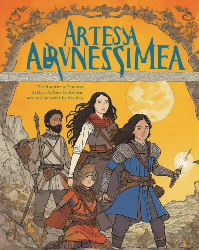 rosa ' amber cover,artemisia,adventurer,artemis,heroic fantasy,artemisa,action-adventure game,hero academy,a collection of short stories for children,antenna parables,book cover,adventure game,cover,cd cover,astronira,biblical narrative characters,art book,adrenaline,magical adventure,arcanum,Illustration,Paper based,Paper Based 22