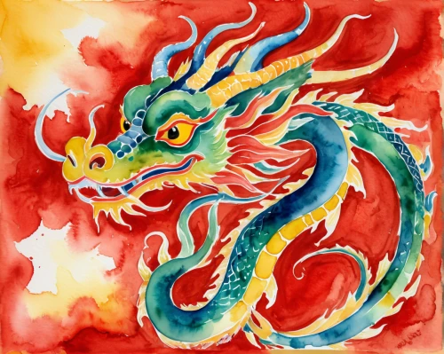 chinese dragon,painted dragon,golden dragon,chinese water dragon,dragon li,barongsai,dragon,dragon design,fire breathing dragon,dragon fire,dragon boat,dragon of earth,wyrm,happy chinese new year,chinese new year,green dragon,yuan,forbidden palace,chinese style,china cny,Illustration,Paper based,Paper Based 24