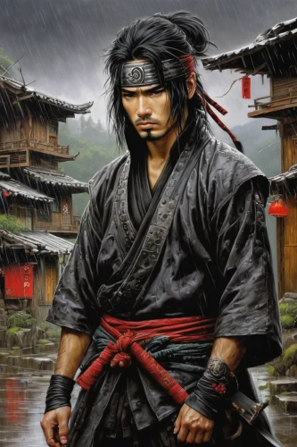 yi sun sin,samurai,swordsman,samurai fighter,korean history,xing yi quan,kenjutsu,japanese martial arts,korean culture,japanese art,haidong gumdo,sanshin,samurai sword,shuanghuan noble,jeongol,goki,sambo (martial art),geomungo,choi kwang-do,sōjutsu,Illustration,Realistic Fantasy,Realistic Fantasy 10