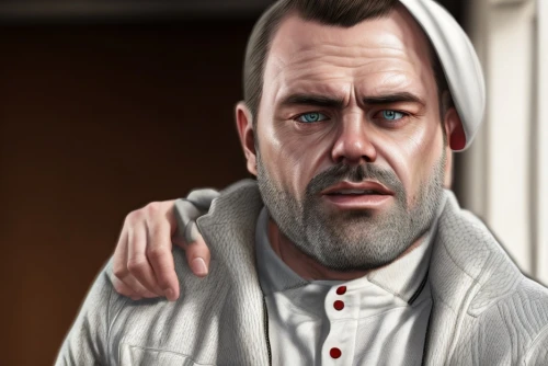 man portraits,male nurse,interrogation mark,portrait background,angry man,mac,male character,elderly man,chainlink,murderer,dad,prisoner,main character,male poses for drawing,custom portrait,old elektrolok,vendor,b3d,father,janitor,Common,Common,Natural