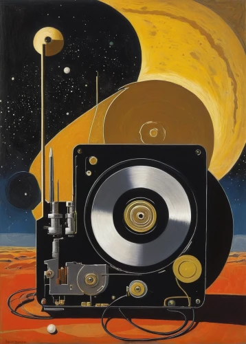 voyager golden record,pioneer 10,lunar prospector,gramophone record,phonograph record,stereophonic sound,the record machine,record player,phonograph,the phonograph,78rpm,thorens,s-record-players,gramophone,golden record,vinyl player,turntable,planetary system,the gramophone,radio receiver,Art,Artistic Painting,Artistic Painting 27