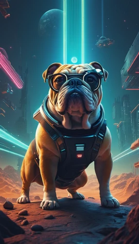 renascence bulldogge,pug,bulldog,dwarf bulldog,peanut bulldog,ursa,australian bulldog,toy bulldog,chow-chow,shar pei,bear guardian,chow chow,continental bulldog,sci fiction illustration,mastiff,the french bulldog,game illustration,cg artwork,valley bulldog,jagdterrier,Conceptual Art,Sci-Fi,Sci-Fi 11