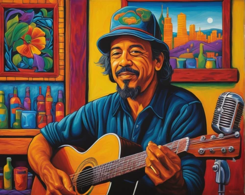 cavaquinho,pandero jarocho,itinerant musician,nicaraguan cordoba,charango,hucho taimen,mural,reggae,cienaga de zapata,musician,bob marley,folk music,southwestern,street musician,fidel alejandro castro ruz,david bates,panamanian balboa,rio serrano,madroño,anisado don manuel,Conceptual Art,Daily,Daily 19