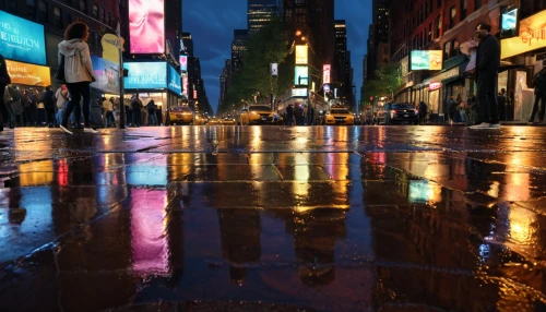 puddles,new york streets,times square,time square,puddle,walking in the rain,rainy,after the rain,wet smartphone,after rain,raindops,rains,rainstorm,new york,broadway,newyork,rainy weather,heavy rain,manhattan,citylights,Photography,General,Natural