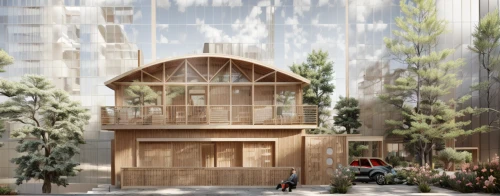 timber house,archidaily,wooden facade,garden design sydney,japanese architecture,cubic house,frame house,eco-construction,3d rendering,an apartment,glass facade,kirrarchitecture,wooden house,roof garden,eco hotel,appartment building,shared apartment,asian architecture,school design,caravanserai