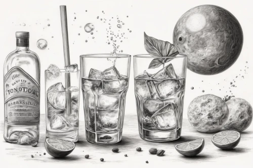 distilled beverage,pencil drawings,absolut vodka,drink icons,our vodka,illustrations,gin and tonic,still life,liqueur,still-life,hand-drawn illustration,highball glass,charcoal drawing,highball,rhum agricole,alcoholic drinks,tequila,aniseed liqueur,old fashioned glass,potions,Illustration,Black and White,Black and White 35