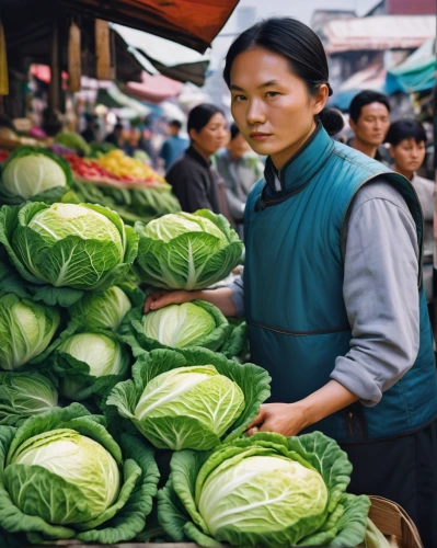 chinese cabbage,pak-choi,market vegetables,chinese celery,chinese cabbage young,vegetable market,vietnamese woman,hanoi,cabbage leaves,vietnam,daikon,vietnam's,savoy cabbage,market fresh vegetables,greengrocer,asian conical hat,laotian cuisine,market,the market,large market,Illustration,Japanese style,Japanese Style 11