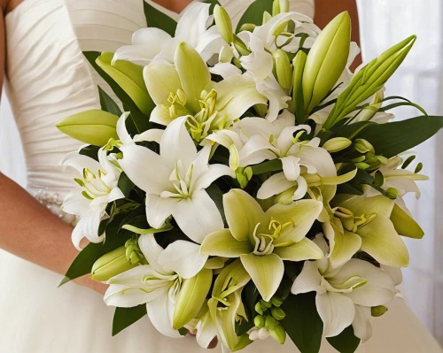 bridal bouquet,the bride's bouquet,wedding bouquet,wedding flowers,easter lilies,madonna lily,calla lilies,lily of the valley,tulip bouquet,lillies,lilies,floral arrangement,flower arrangement,lilies of the valley,white lily,bouquet of flowers,flower arrangement lying,ornithogalum,tuberose,bouquets,Illustration,Realistic Fantasy,Realistic Fantasy 33