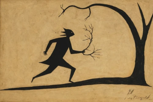 kokopelli,silhouette of man,girl with tree,woman silhouette,cool woodblock images,forest man,woodcut,primitive man,tree man,the branches of the tree,advertising figure,female silhouette,man silhouette,silhouette art,the silhouette,tree thoughtless,tarzan,art silhouette,silhouette dancer,tree silhouette,Art,Artistic Painting,Artistic Painting 47